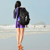 MID NIGHT BACKPACK BLACK