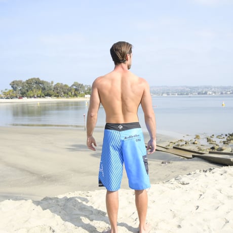 CIRCUIT BOARD SHORTS AOUA BLUE