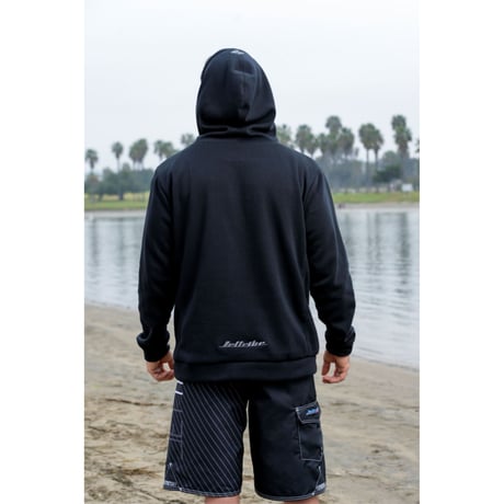 FLOW BLACK HOODIE