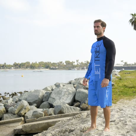 CIRCUIT RASHGUARD AQUA BLUE