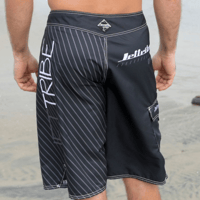 CIRCUIT BOARD SHORTS BLACK
