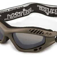 GUN METAL  FRAME/SMOKE LENS + CASE