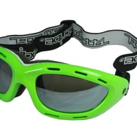 LIME GREEN FRAME/SMOKE LENS