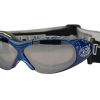 BLUE  FRAME/SMOKE LENS + CASE