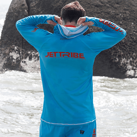 JTR SERIES RASHGUARD(Aqua)