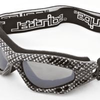 CARBON FIBER  FRAME/SMOKE LENS + CASE