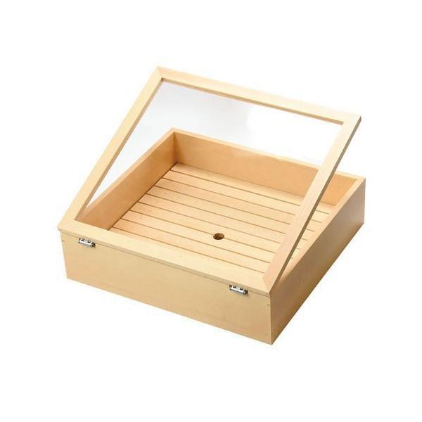 ネタ箱 フラット 自在蓋仕様 目皿・アクリル蓋付 ヤマコー | くら助