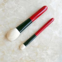 竹田ブラシ　化粧メイクブラシセット　スターターセット　ベーシック椿　熊野筆 竹田ブラシ 有限会社竹田ブラシ製作所の熊野化粧筆 スターターセット