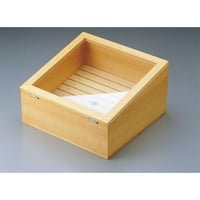 ネタ箱 かぶせ蓋 目皿・ステンレスバット付 （小） ヤマコー | くら助