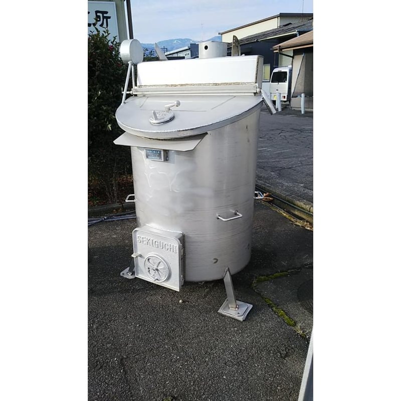 関口鐵工所 乾式ストーブ（焼却炉） タテ型 ステンレス 400型 | くら助