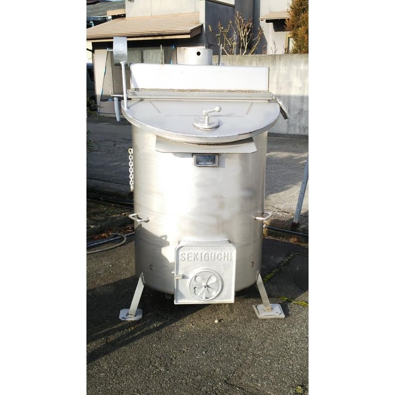 関口鐵工所 乾式ストーブ（焼却炉） タテ型 ステンレス 400型 | くら助