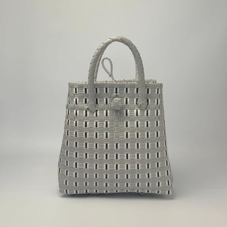 JARI BAG series_MANIS–light gray×black【MN3C-004】