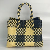 JARI BAG series_AYANA M–black×beige【AYMCK-026】