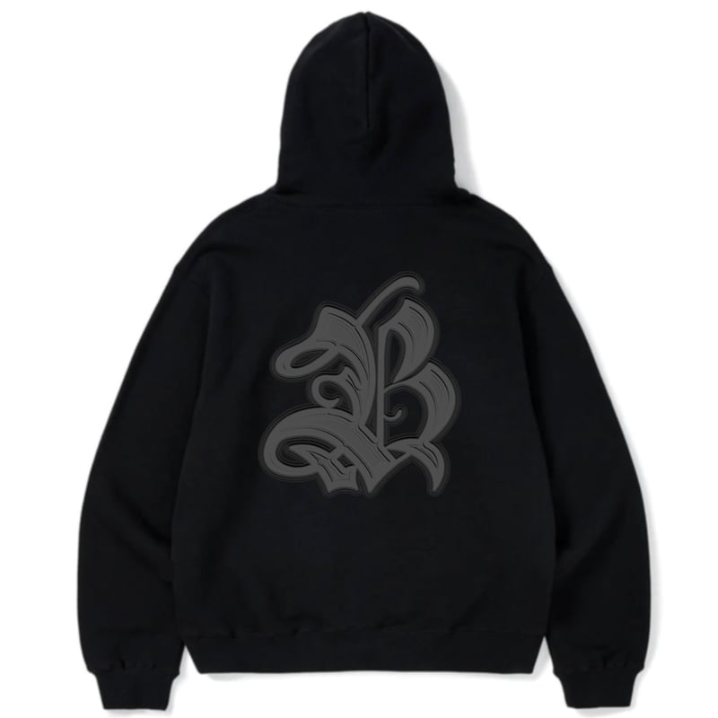 グッズB B back print hoodie/B BACK PRINT HOODIE | HOMIE