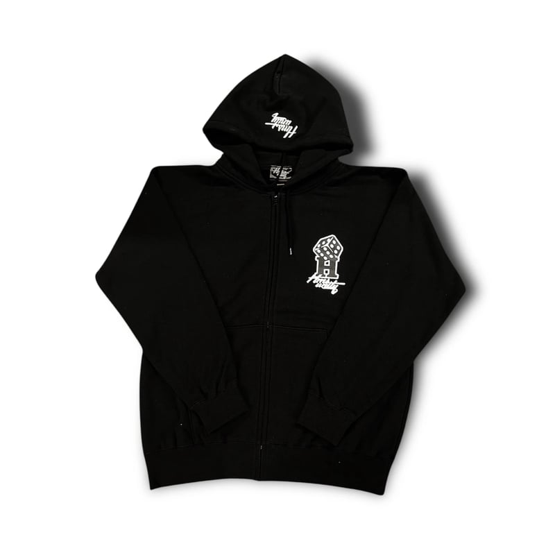 new dice homies full zip hoodie （black） | HOMIE