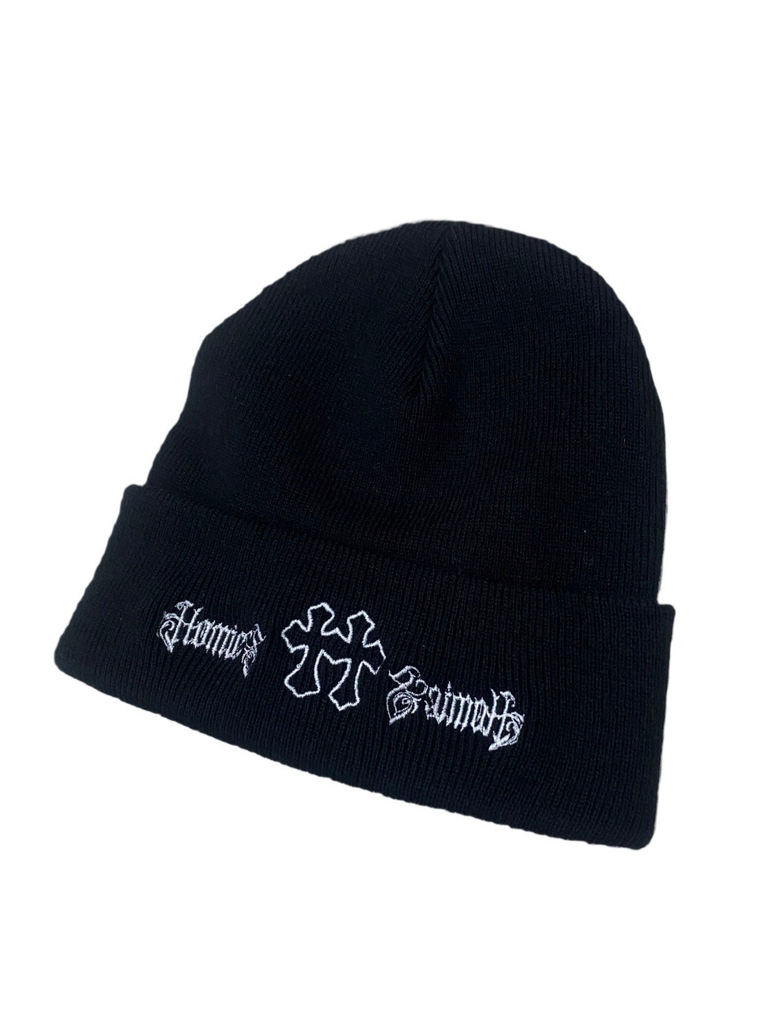 CROSS H BEANIE (black) | HOMIES UNITY CROSS H BEANIE (black) | HOMIES UNITY