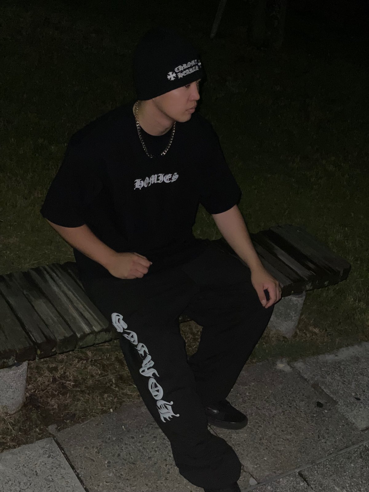 shadow print setup (tee & pants)black/SHADOW SE