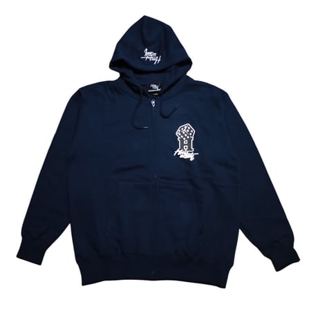 HOMIES UNITY(ホーミーズ)ブラックパーカーセットアップ 赤色刺繍