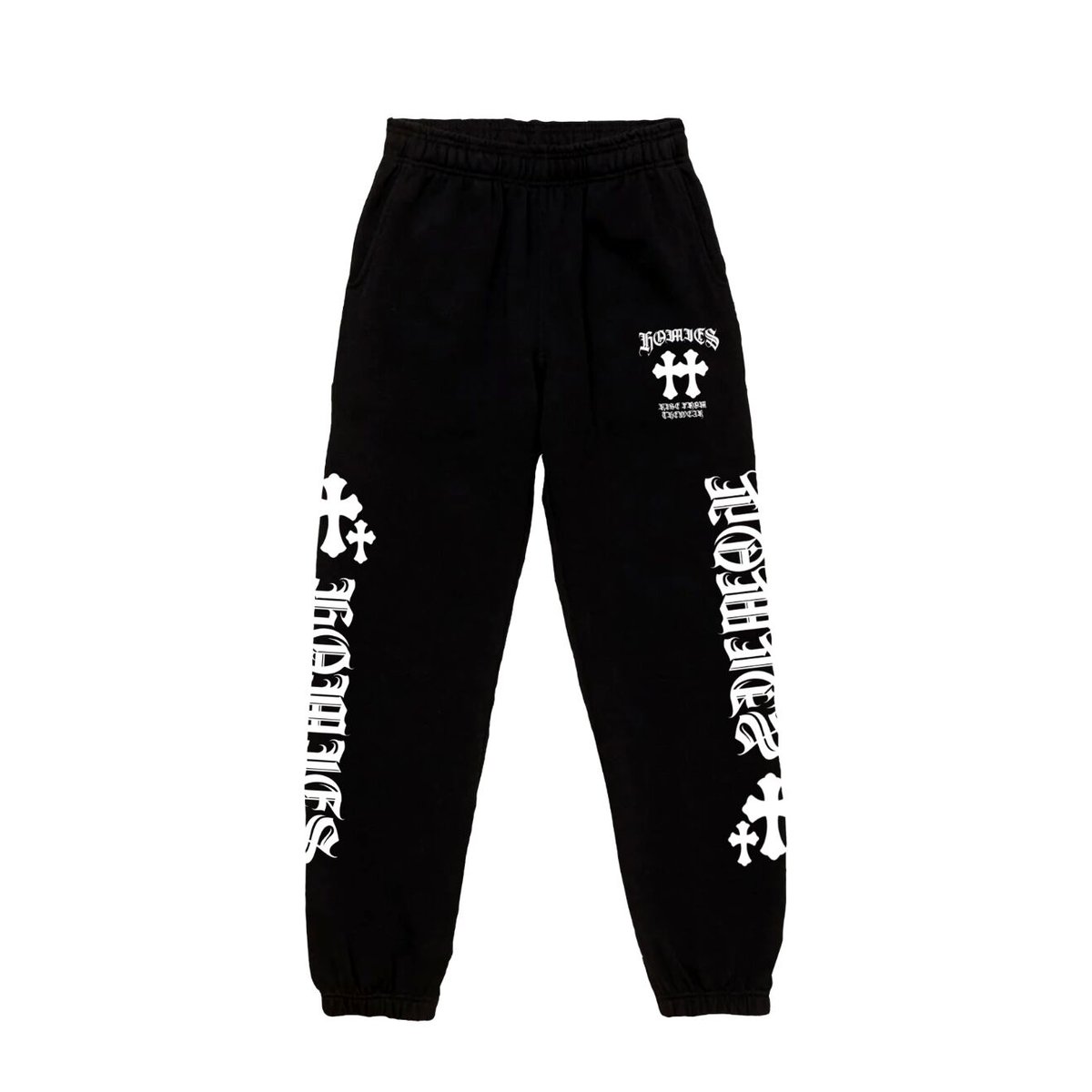 HOMIES ブラック スウェットセット HOMIES ブラック スウェットセット HOMIES スウェットセットアップ