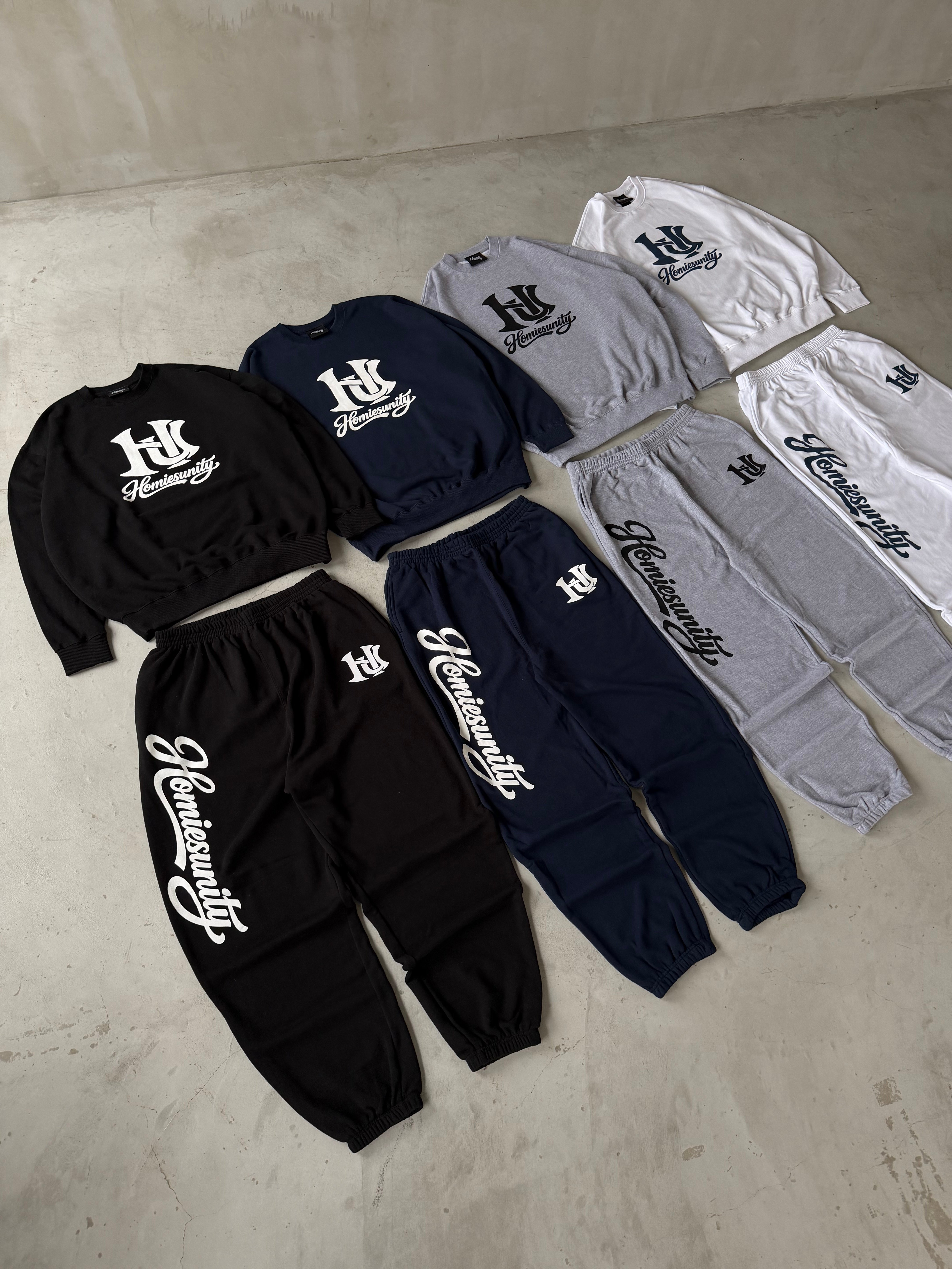 HOMIES ブラック スウェット 上下セット original