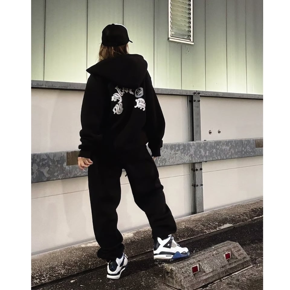 HOMIES×Ayana collaboration ジップパーカー Ayana collaboration arch fullzip hoodie (black)