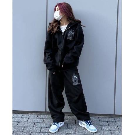 HOMIES ブラック スウェットセット HOMIES ブラック スウェットセット HOMIES ブラック スウェット