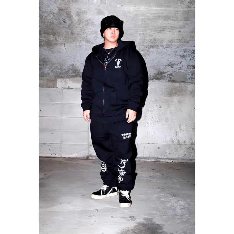 ブラック HOMIES UNITY メンズセットアップ　Lサイズ HOMIES UNITY × East Players】GAME SETUP (Black)