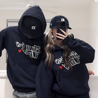 new dice homies full zip hoodie （navy） | HOMIES