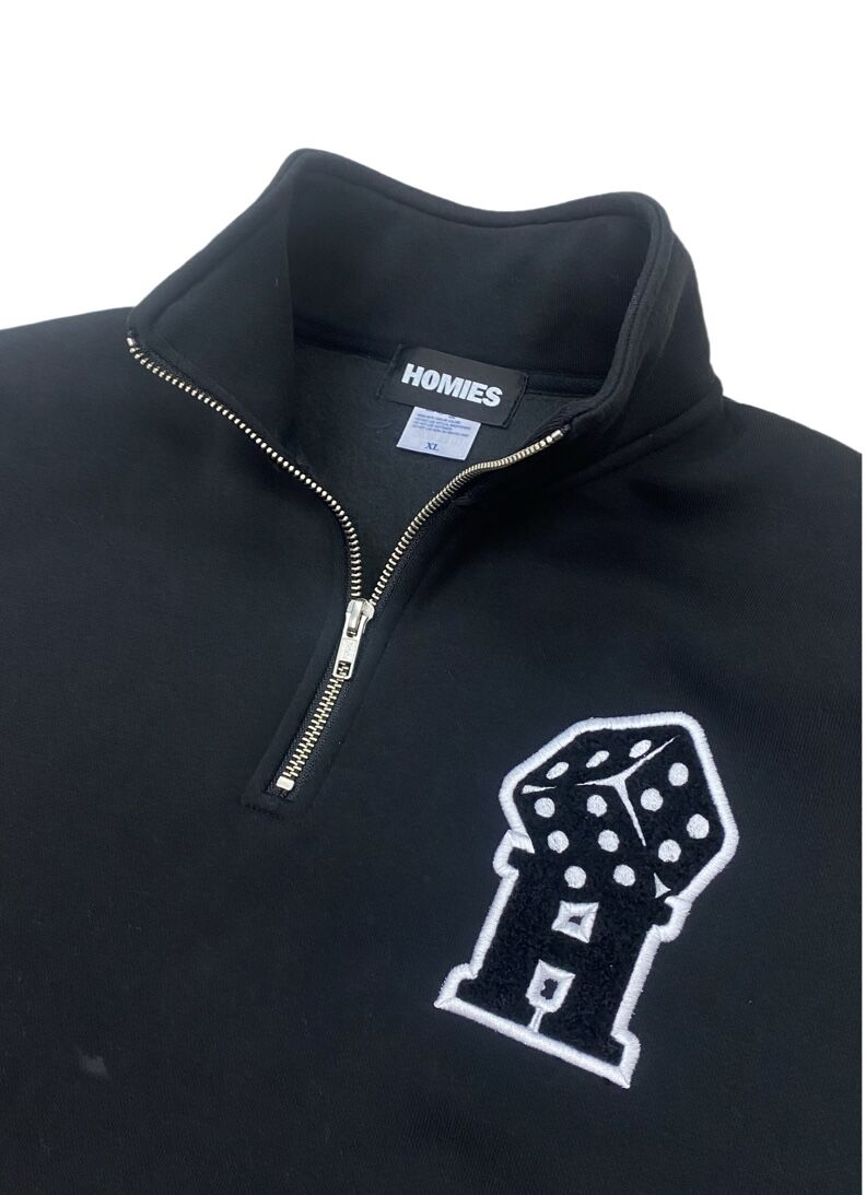 dice H half zip trainer (black)/DICE H HALFZIP dice H half zip trainer (black)/DICE H HALFZIP