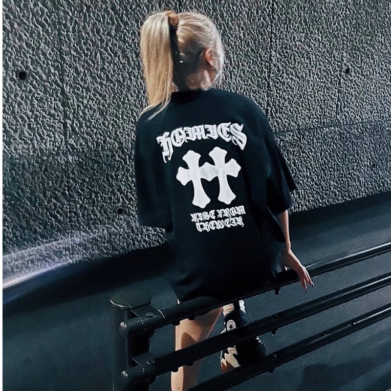 値下げ！タグ付新品 総柄  Tシャツ BLACK   la body CHAMPIONS 2023 TEE – ZETA DIVISION STORE