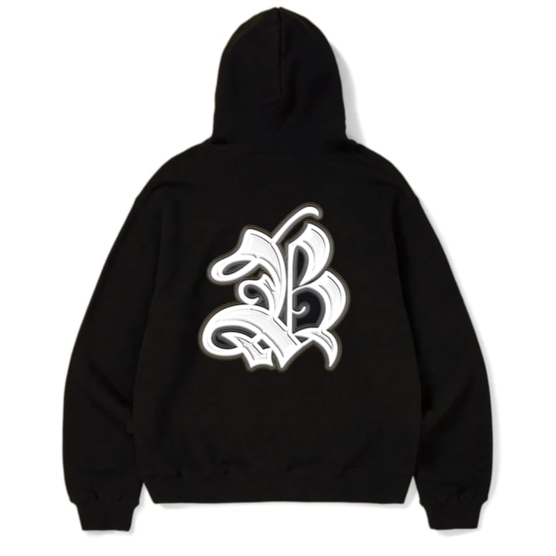 B back print hoodie/B BACK PRINT HOODIE | HOMIE