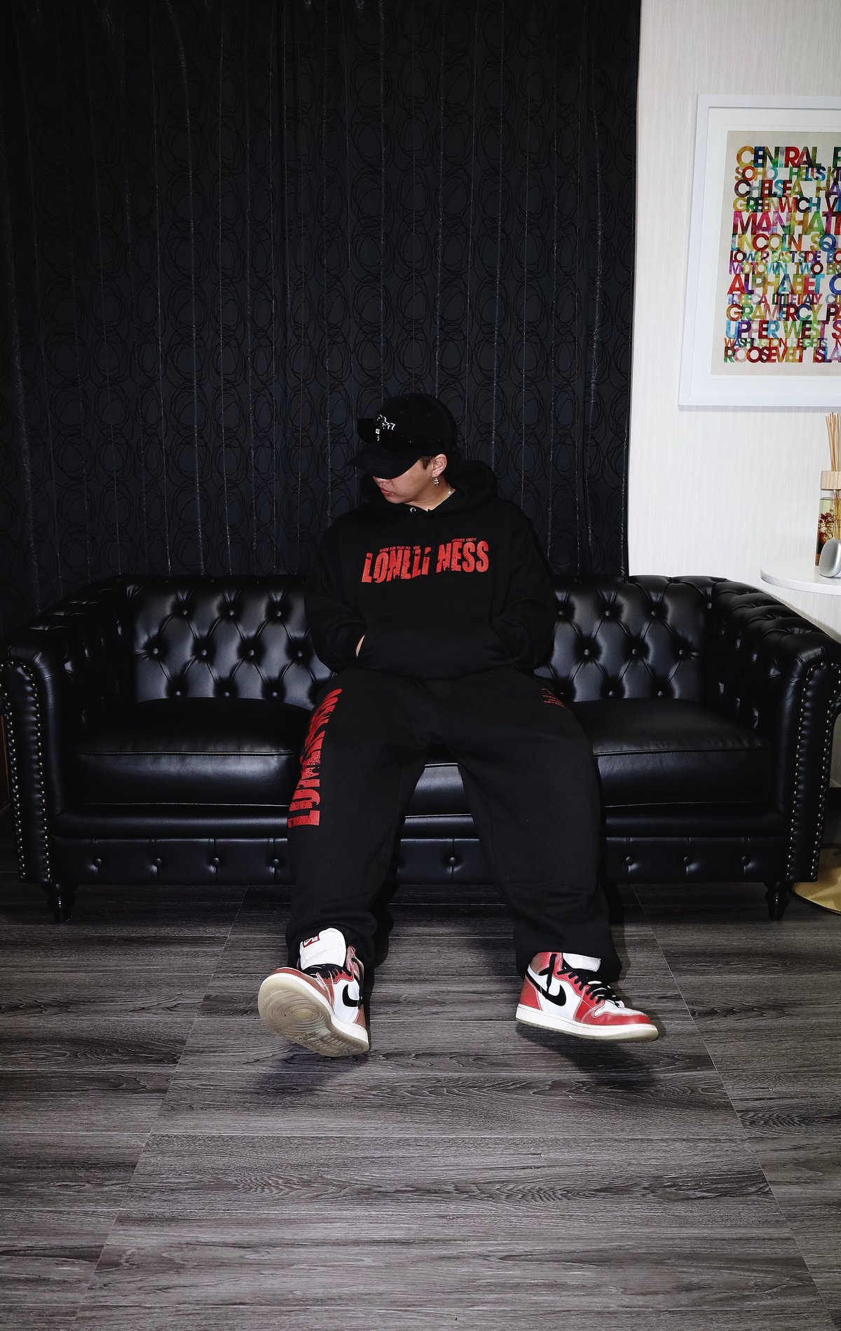 ブラック HOMIES UNITY メンズセットアップ Lサイズ new dice