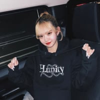 dice homies full zip hoodie （black）/DICE FULLZI