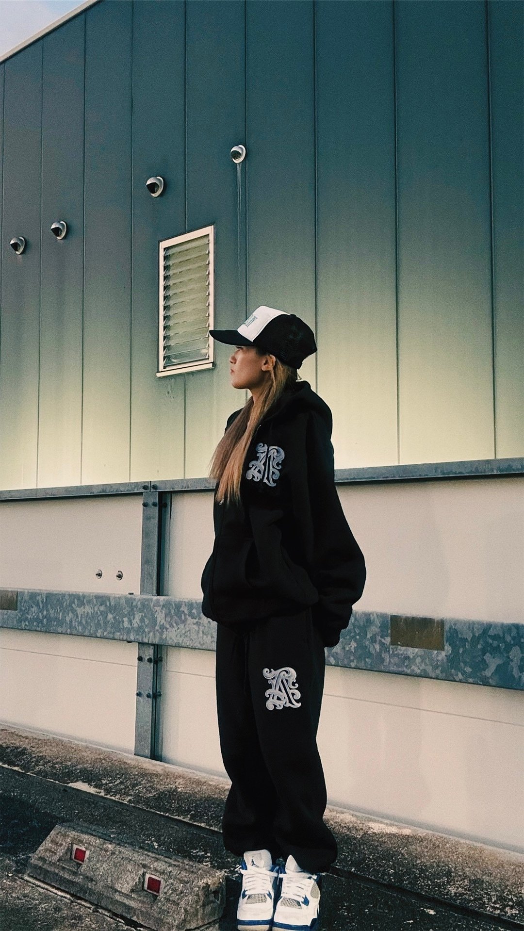 HOMIES×Ayana collaboration ジップパーカー Ayana collaboration full zip set up /AYANA SETUP