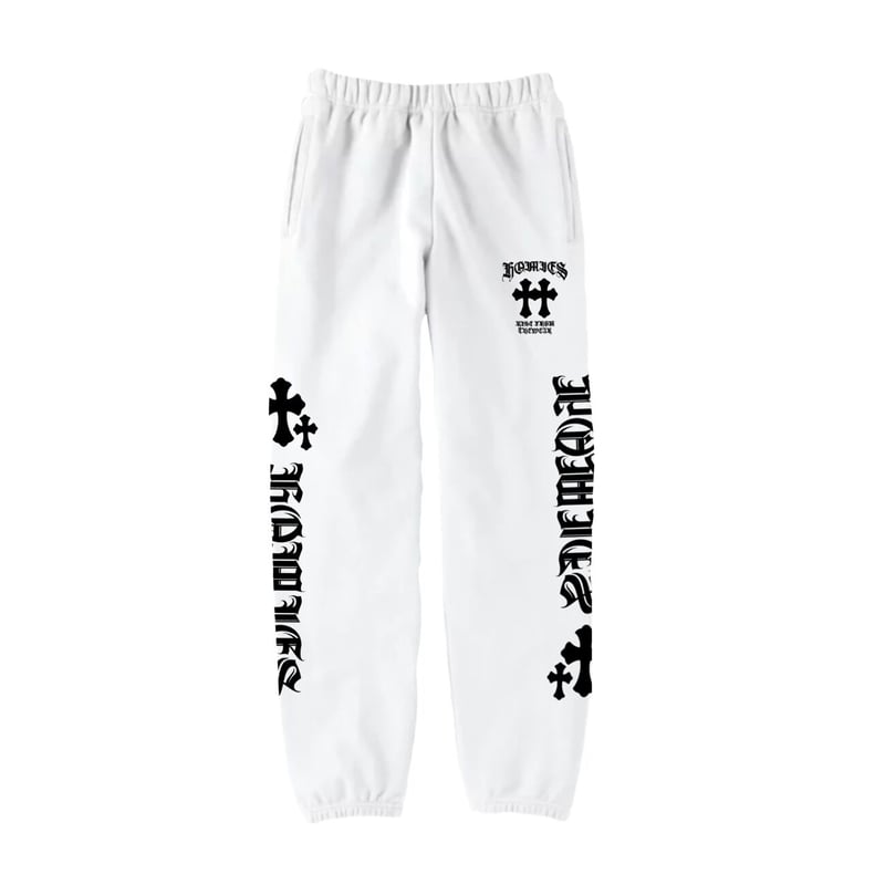 W cross sweat pants (white)/W CROSS PANTS WT | W cross sweat pants (white)/W CROSS PANTS WT |