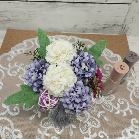 no.61　お供え花　洋風アレンジ　ミニ仏花