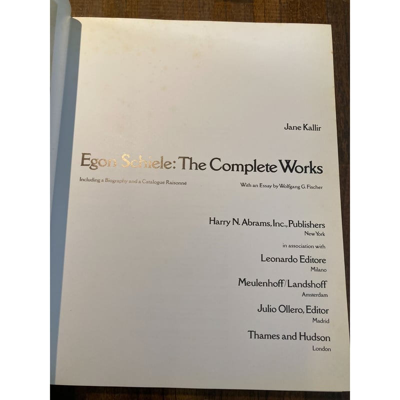 Egon Schiele:The Complete Works | 三日月書店 Mikazuk...