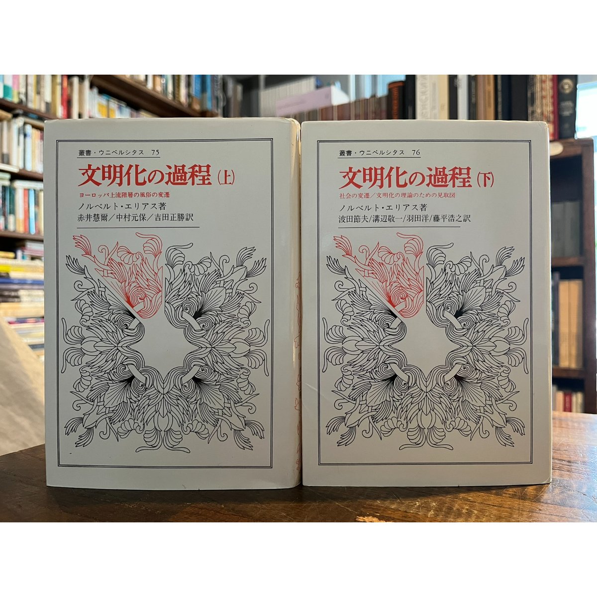 文明化の過程 上下二冊 / ノルベルト・エリアス | 三日月書店 文明化の過程 上下二冊 / ノルベルト・エリアス | 三日月書店