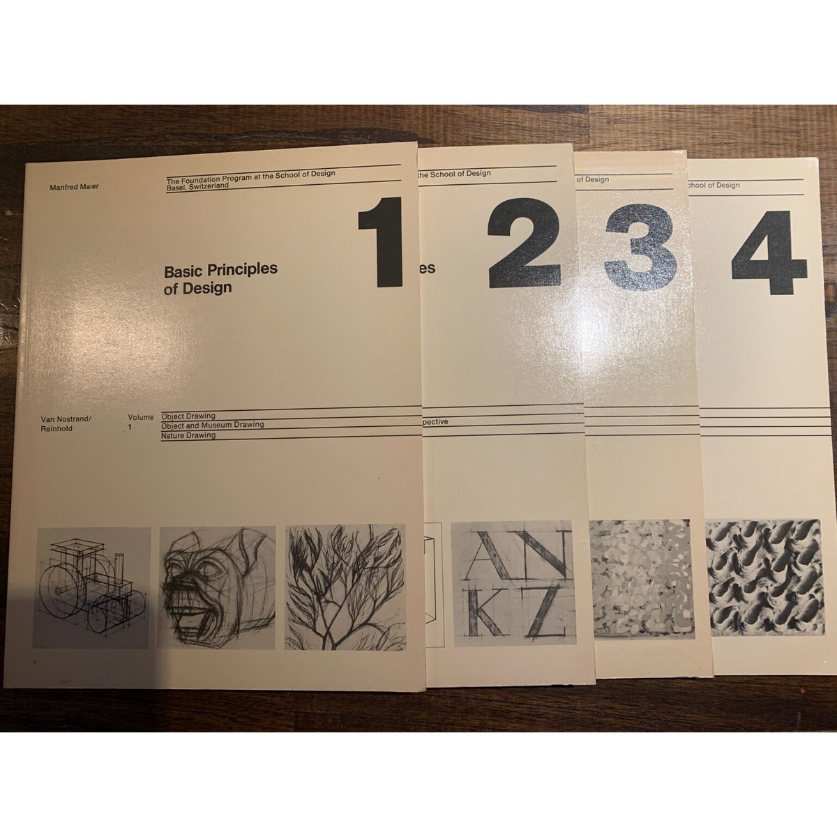Basic Principles of Design 4 Vols. / Manfred