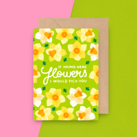 Flowers Mother's Day Card