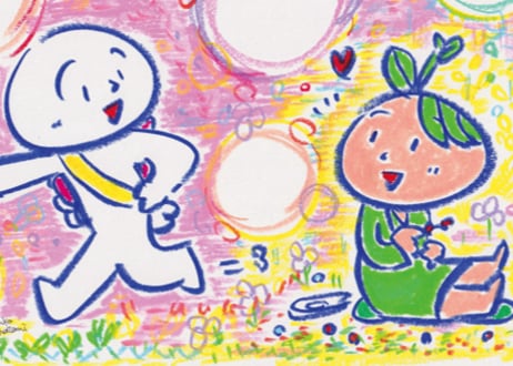 原画作品「春を迎えに」