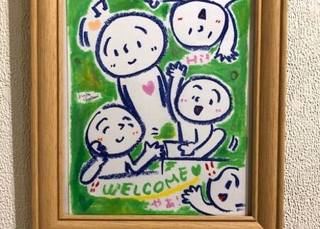 原画作品「 明らかに歓迎されてる 」