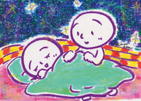 原画作品「おやすみ」