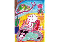 原画作品「春の方からやって来た」