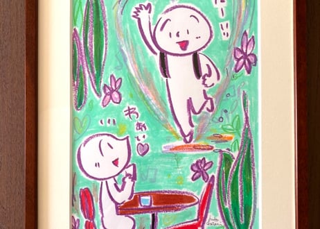 原画作品「待ち合わせ」