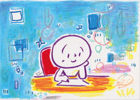 原画作品「1人の時間」