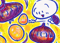 原画作品「じゃがいもと玉ねぎ」