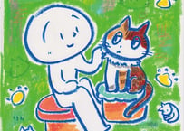 原画作品「猫いっぱい」