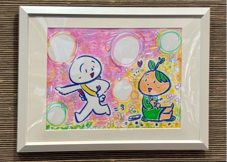 原画作品「春を迎えに」