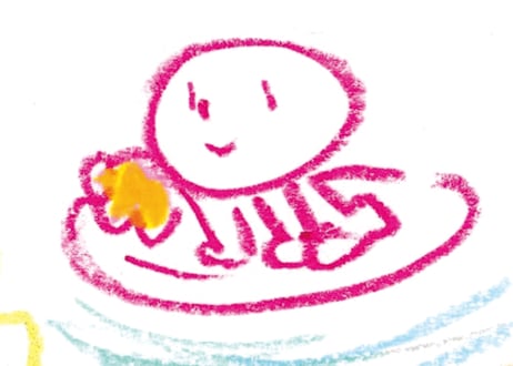 原画作品「悩んでても進んでる」